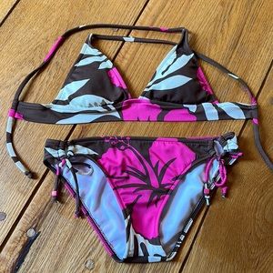 Tropical bikini size small